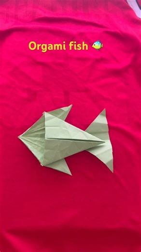The Most Relaxing Paper Fish Craft You’ll See Today 🐟💤