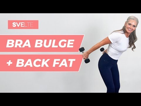 Bra Bulge & Back Fat Exercises | Optional Weights | All Standing, At Home