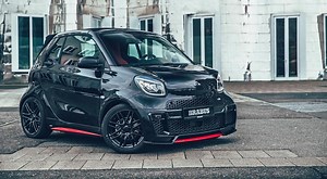 Urban Supercar: Brabus 92R - Smart EQ ForTwo Cabrio!
