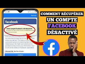 COMMENT DÉBLOQUER UN COMPTE FACEBOOK BLOQUÉ | RÉACTIVER VOTRE COMPTE FACEBOOK