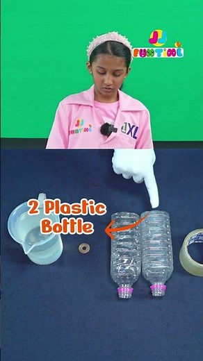 Tornado in a Bottle | Two-Bottle Vortex Experiment 🌪️🧪