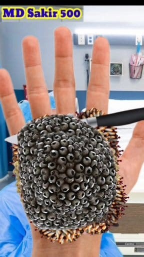 13K views · 42 reactions | ASMR animation hand surgery ASMR extraction part 1 | Md Sakir 500 | Facebook