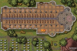 Cathedral – Angela Maps – Free, Static, and Animated Battle Maps for D&D and other RPGs