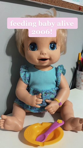 Feeding Baby Alive Doll with Hair | Short Video