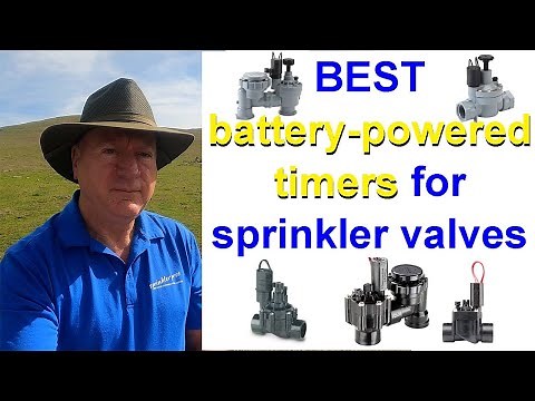 The best battery-powered timers for irrigation valves