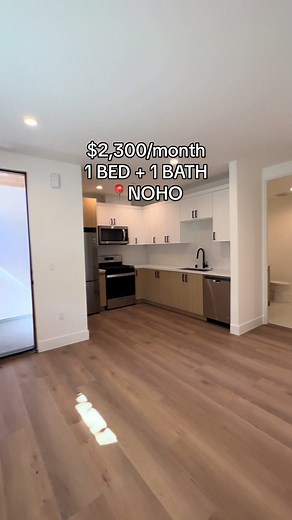 560SQFT, PET FRIENDLY, Tenant Pays Electric, Gas, Trash, Water. Going North on Tujunga make a left on Morrison the property on the left side on the corner of Morrison and Klump Now offering two weeks free!! BRAND NEW NEVER LIVED IN BEFORE 1 bed 1 bath top of the line townhomes located in one of the most desired areas in North Hollywood! You can definitely count on incredible natural lighting flooding every room, spacious balconies, stellar bathroom vanities, and stainless steel appliances in a l