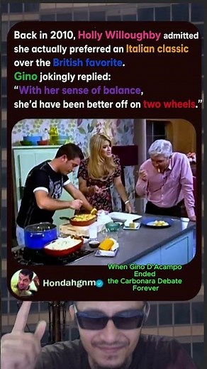 When Gino D'Acampo Ended the Carbonara Debate Fore