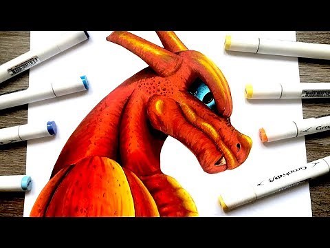 Dessin réaliste au feutre à alcool !
