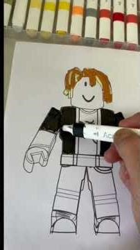 Roblox character #coloring #roblox #robloxmemes #colors