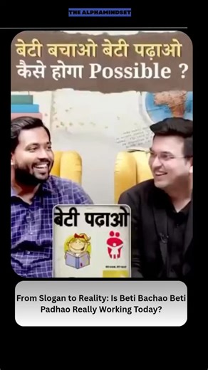 The Alpha Mindset on Instagram: "Beti Bachao Beti Padhao” tab hi possible hai jab slogan se zyada system strong ho. Sirf awareness se kaam nahi chalega—ladkiyon ki safety, nearby schools, quality teachers, healthcare aur scholarships zaroori hain. Experts kehte hain ki jab tak child marriage aur violence par strict action nahi hoga, progress limited rahegi. Scheme tab kaam karti hai jab funds ground tak pahunchte hain aur monitoring transparent hoti hai. Beti ko bachana aur padhana dono tab poss