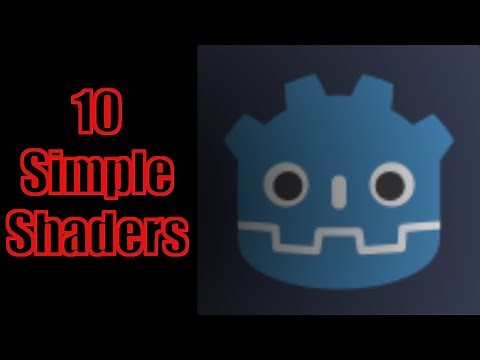 10 Godot Shaders in 1 Minute (Code Linked) | Godot 4
