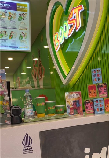 Lumayan buat prank temenmu, biar dikira lagi jalan jalan padahal mah dirumah 😂 📍Boost Juice, Cilandak Town Square #videomentahan #prankvideo #nongkrong #boost #juice