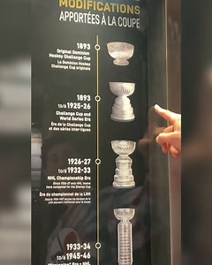 A look into the evolution of The Stanley Cup 🏆 (via BarDown | TSN) | SportsCenter