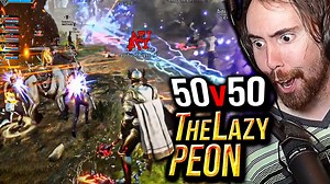 Asmongold Reacts to 'Ashes of Creation Siege PvP' | By TheLazyPeon