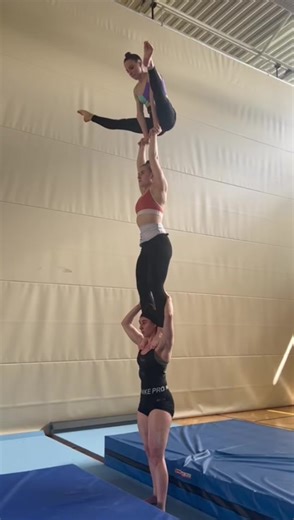 Acrobatics Pyramid Fail: A Funny Moment in Balance Training