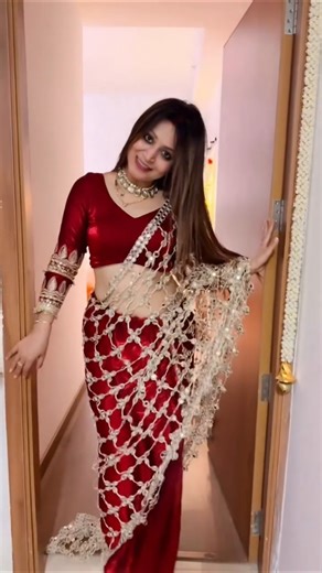 dark red saree wedding special | Rohit fashion club