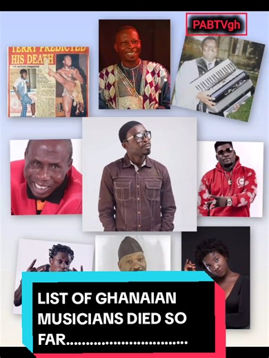 Remembering Ghanaian Musicians Who Have Passed Away