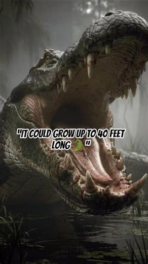 “This Crocodile Hunted Dinosaurs 😳”