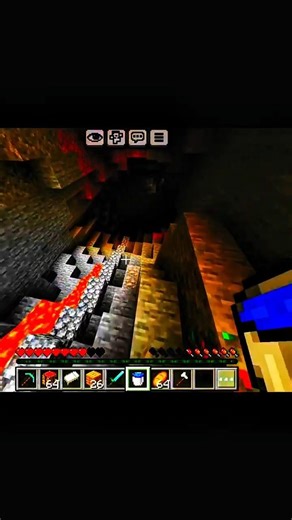 I Found a Huge Ravine in Minecraft! 😱⛏️#shorts