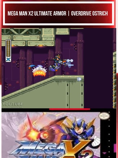 Mastering Overdrive Ostrich in Mega Man X2 Ultimate Armor