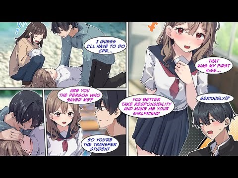 [Manga Dub] I gave CPR to a beautiful girl who had nearly drowned and lost consciousness