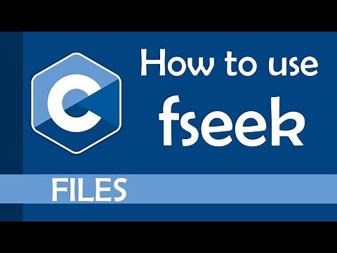 How to use fseek in C