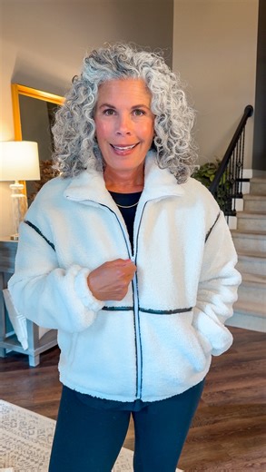 ☁️🍂 It’s starting to cool off, which means we are getting closer to sherpa season! This cozy jacket is the perfect layer for fall through winter. It’s soft, warm, and so easy to style. I’m wearing a size small here, and it comes in five other neutral colors. Now’s the perfect time to grab one before the chilly days really hit! ☁️🍂Comment SHOP to get the links for everything sent to your DM’s! OTHER ways to shop: ⬇️⬇️⬇️ *Link will be in Stories - Check Stories often *Links will be saved to my O