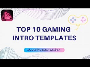 TOP 10 Gaming Intro Templates 2020🔥| Made by Intro Maker (Free App for IOS&Android) | More Templates