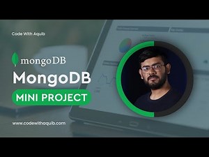 MongoDB Mini Project - Task Manager Application | Code With Aquib