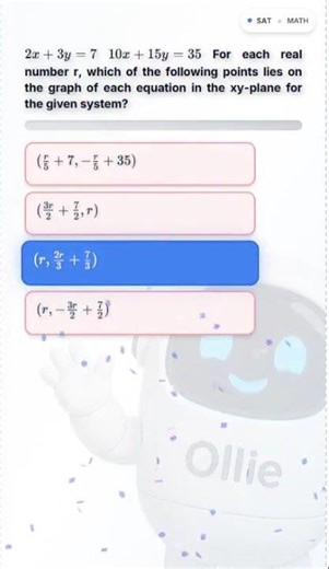 Systems of Linear Equations Quiz - Quick Challenge #Shorts