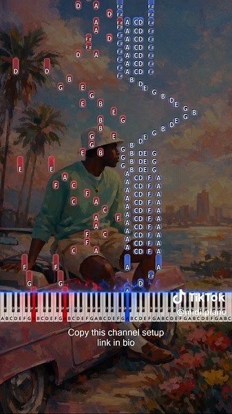 🔴 How to play Like Him - Tyler the Creator on the Piano! 🎹 (Advanced Piano Tutorial) This whole piano channel is automated, full setup in bio. #pianolearning #pianotutorial #easypiano #pianocover