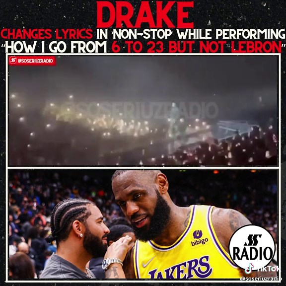 Drake Modifies LeBron Lyric During Perth Concert