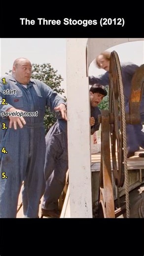 The Baby Stooges’ Rooftop Clock Disaster #shorts