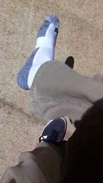 Only one shoe one sock