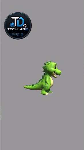 FREE 3D Dino Climb Dance | Animal Character 🐦 | FBX GLB OBJ |#unity3d #indiegame #gamedev #gaming