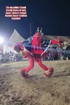 The Incredible Zahouli Dance of Ivory Coast | Africa’s Fastest Masked Dance Tradition Explained