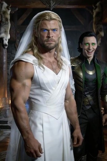 The God Who Wore a Wedding Dress — The Most Embarrassing Moment in Norse Mythology 😂 #shorts