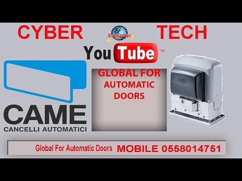 Came Automatic Sliding Gate Opener II BK 1800 Installation by CYBER TECH