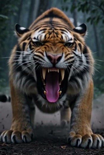 Fierce Tiger Roaring & Growling Sounds | Wild Animal SFX