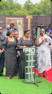 LIVE | Tribute on behalf of the widow begins with a heartfelt recount of the late Joseph Kobina Ade-Coker’s love story, highlighting how he patiently persevered to win her heart despite her initial resistance some 40 years ago. _ #the1957news | The1957News