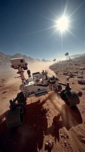 164K views · 2.6K reactions | Mars Rover Kicking Up Dust on the Red Planet! #Mars #Space #NASA #MarsRover #Perseverance #RedPlanet #Exploration | Space Fact | Facebook