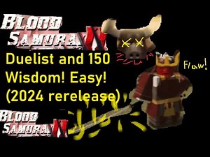 Duelist Raid Tutorial and Showcase! (volcano raid/ Minotaur boss) Blood samurai 2 (BS2)