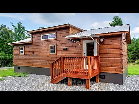 Amazing Cozy Park Model Cabin by Green River Log Cabins