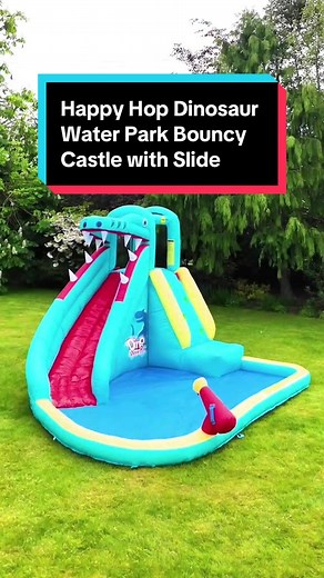 Happy Hop Dino Slide Inflatable Water Park Review