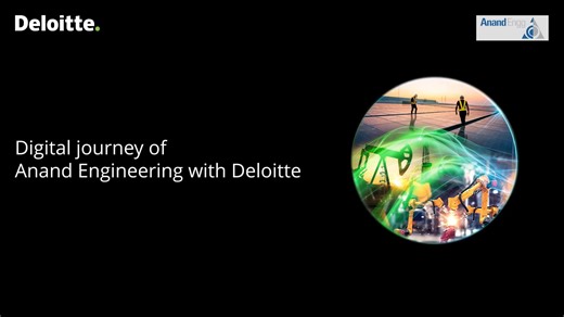 SAP S/4HANA Public Cloud and its successful implementation by Deloitte India for the digital transformation of Anand Engineering to boost its future growth is captured in this insightful video. Watch here: https://deloi.tt/43kML2m #DigitalTransformation #Technology #SAP | Deloitte