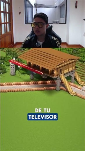 How to build a roller coaster in MINECRAFT #minecraft #lilpipetv