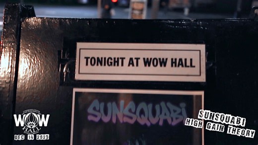 Highlights from the Sunsquabi show, with opener High Gain Theory, at the WOW Hall in Eugene, OR on Dec. 14, 2025. Video by Danaan Andrew | The WOW Hall