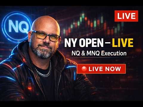 Live NQ Futures | NY Open Precision Setups