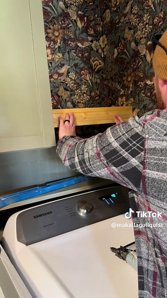 DIY Floating Shelves for Your Laundry Room Project
