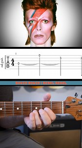 Rebel Rebel guitar riff by David Bowie with tabs. This is slowed down so you can read the tab better. Tuning: standard | GuitArmy